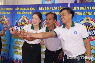 Đồng Tháp: Gameshow 'Tan ca kết nối', dấu ấn rõ nét hơn trong đời sống công nhân