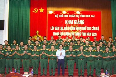 Gia Lai: Nâng cao trình độ ngoại ngữ cho cán bộ trong lực lượng vũ trang tỉnh