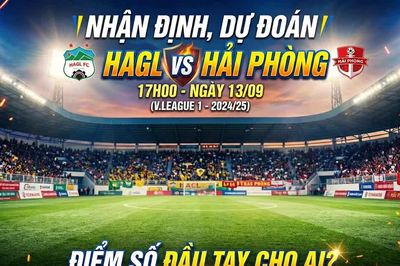 Nhận định, dự đoán HAGL vs Hải Phòng 17h00 ngày 13/9: Điểm số đầu tay cho ai?