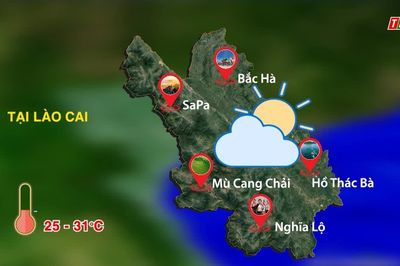 Dự báo thời tiết ngày 13/9
