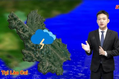 Dự báo thời tiết đêm 13 và ngày 14/9