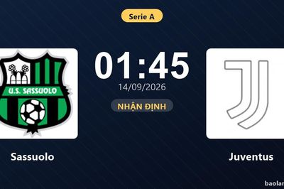 Nhận định Sassuolo vs Juventus: Điểm nóng cuộc đua tốp đầu