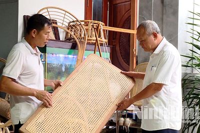 Gìn giữ và phát triển nghề mây tre đan Ngọc Động