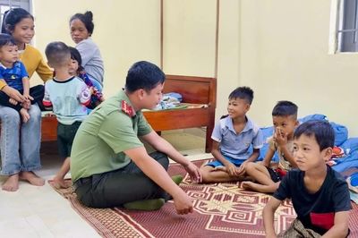 Công an tỉnh Quảng Trị chủ động ứng phó với thiên tai