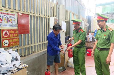 Xã Phú Nghĩa tập huấn nâng cao kiến thức PCCC