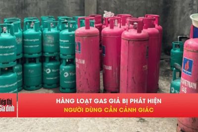 Hà Nội phát hiện hàng loạt cơ sở san chiết gas giả