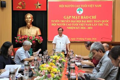 Đại hội Hội Người cao tuổi Việt Nam lần thứ VII diễn ra ngày 15-16/9