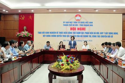Hà Nội – Khánh Hòa: Trao đổi kinh nghiệm trong giám sát, phản biện xã hội
