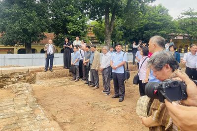 Phát hiện địa tầng 6m, hé lộ lịch sử dưới lòng đất Hoàng thành Thăng Long