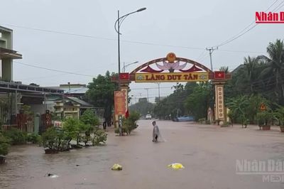 [Video] Hàng trăm xã, phường miền trung nguy cơ cao xảy ra lũ quét, sạt lở đất