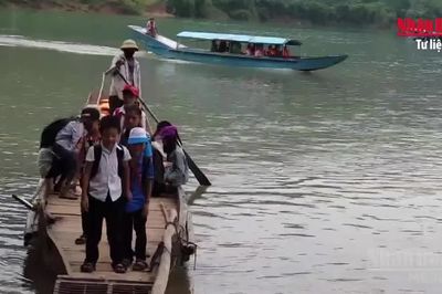 [Video] Không để học sinh nghỉ học, bỏ học vì điều kiện giao thông khó khăn