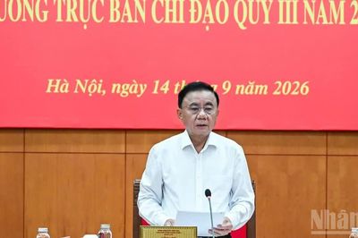 Thường trực Ban Bí thư Trần Cẩm Tú chủ trì họp Thường trực Ban Chỉ đạo 35 Trung ương