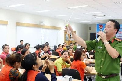 Ngày hội 'Công nhân Việt Nam kiên quyết nói không với ma túy' diễn ra tại Hải Phòng