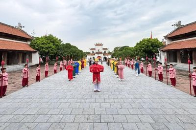 Tái hiện trường thi xưa ở Văn Miếu Sơn Tây, đưa di sản đến gần thế hệ trẻ