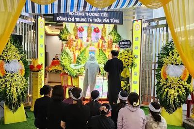 Truy thăng quân hàm Trung tá cho Thiếu tá Trần Văn Tùng hy sinh khi cứu người