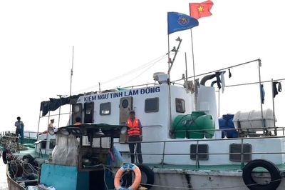 Lâm Đồng: Thuyền viên hành hung cán bộ kiểm ngư trên biển Phan Thiết