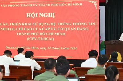 TPHCM tập huấn, triển khai Hệ thống thông tin lãnh đạo, chỉ đạo