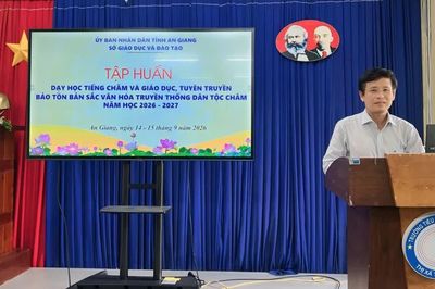 An Giang nâng cao năng lực dạy học tiếng dân tộc cho cán bộ, giáo viên