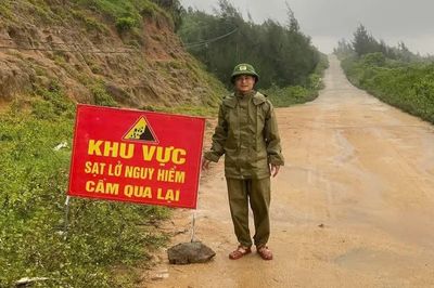 Hà Tĩnh mưa lớn, nhiều nơi hơn 400mm, đã có thiệt hại