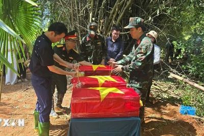 Nối dài những dấu tích qua thời gian, đón các liệt sỹ trở về quê hương