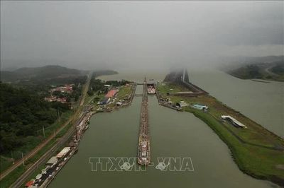 Kênh đào Panama đối mặt nguy cơ tiếp tục hạn chế tàu qua lại