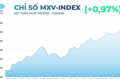 MXV-Index tăng tuần thứ 6 liên tiếp, giá dầu tăng vọt hơn 9%