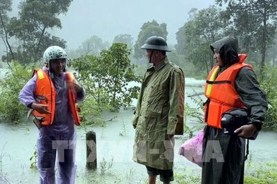 Mưa lũ gây nhiều thiệt hại, Quảng Trị khẩn trương ứng phó