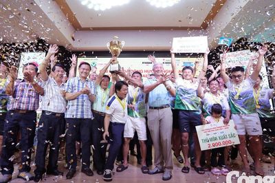 Thanh Chương đăng quang ngôi vương giải bóng đá Đồng hương Nghệ An 2026