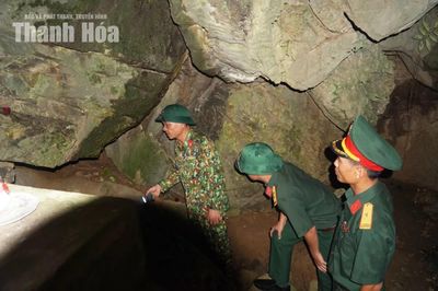 Khảo sát thực địa tìm kiếm hài cốt liệt sĩ tại Di tích Hang Co Phương