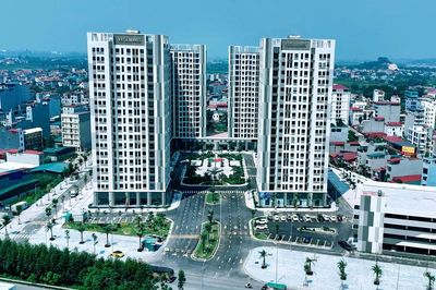 Nhà ở xã hội dành cho công nhân xã Quang Châu trước ngày khánh thành