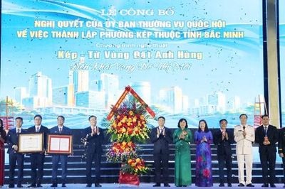 Chủ tịch HĐND tỉnh Nguyễn Việt Oanh: Xây dựng phường Kép trở thành đô thị cửa ngõ năng động, hiện đại