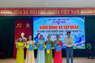 Hiệp Đức ra mắt mô hình 'Khởi nghiệp xanh - Doanh nghiệp số'