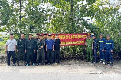 Cán bộ, chiến sĩ Đội Chữa cháy và cứu nạn, cứu hộ Khu vực 3 tích cực hưởng ứng hoạt động dân vận