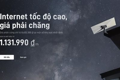 Internet vệ tinh 1,13 triệu đồng/tháng: Starlink đang nhắm tới khách hàng nào ở Việt Nam?