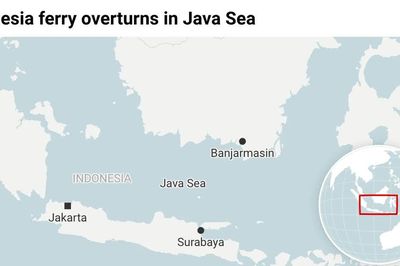 Phà Indonesia gặp nạn giữa biển Java, chiến dịch cứu hộ tiếp tục