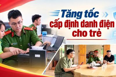 Tăng tốc cấp định danh điện tử cho trẻ