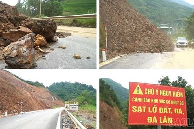 Mỏ Vàng có gần 80 điểm nguy cơ sạt lở cao, rất cao