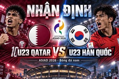 Nhận định bóng đá U23 Qatar vs U23 Hàn Quốc: Lee Young-jun dẫn đầu cuộc tấn công từ hai cánh