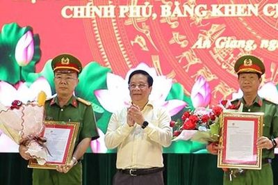 Phó Thủ tướng Thường trực Chính phủ Phạm Gia Túc gửi thư khen Công an tỉnh An Giang