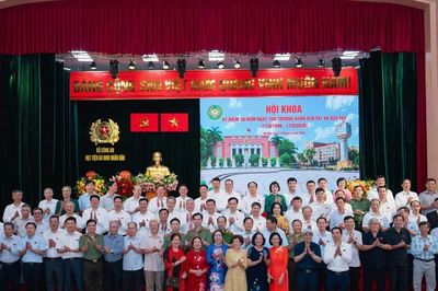 Khóa D28 Học viện ANND - D22 Học viện CSND: 30 năm phụng sự Tổ quốc và nhân dân