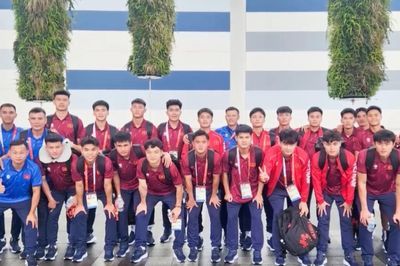 Đội tuyển Olympic Việt Nam chuẩn bị cho trận mở màn