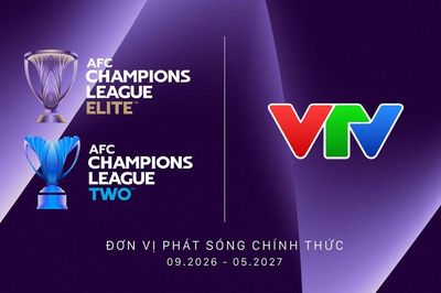 VTV sở hữu bản quyền phát sóng AFC Champions League Elite và AFC Champions League Two mùa 2026/27