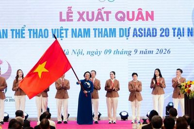 TCL tiếp tục đồng hành cùng đoàn Thể thao Việt Nam tại ASIAD 2026