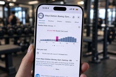 Cách Google Maps biết điểm bạn muốn đến đang vắng hay đông khách