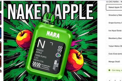 'Chợ mạng' bán vape, pod: 'Cạm bẫy ngọt ngào' bủa vây học đường