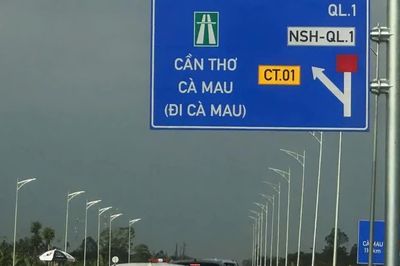 Chưa thu phí 2 tuyến cao tốc Bắc Nam từ Cần Thơ đến Cà Mau do chưa hoàn thiện