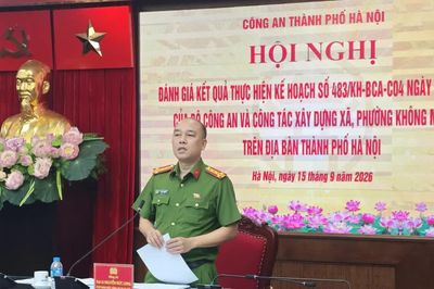 Công an Hà Nội quyết tâm xây dựng xã, phường không ma túy
