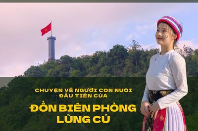 Chuyện về người con nuôi đầu tiên của Đồn Biên phòng Lũng Cú