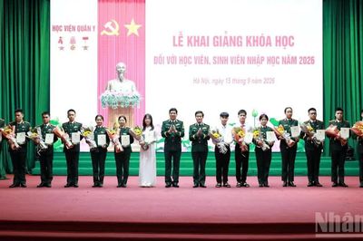 Học viện Quân y khai giảng khóa học đối với học viên, sinh viên nhập học năm 2026