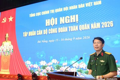 Tổng cục Chính trị khai mạc tập huấn cán bộ công đoàn toàn quân năm 2026